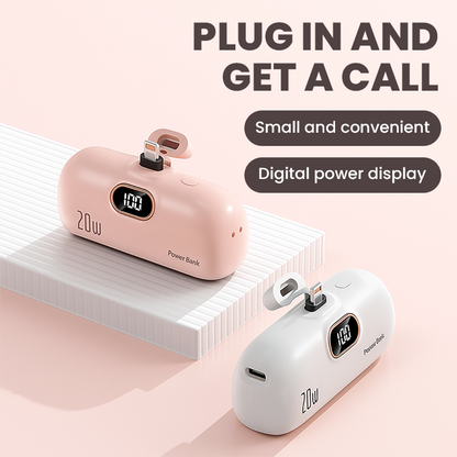 LIMETOW® Capsule Super Fast Power Bank – Compact, Colorful, & Incredibly Fast!