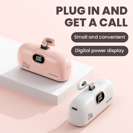 LIMETOW® Capsule Super Fast Power Bank – Compact, Colorful, & Incredibly Fast!