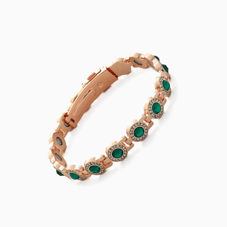 LIMETOW® Pure Copper & Zircon Magnetic Bracelet