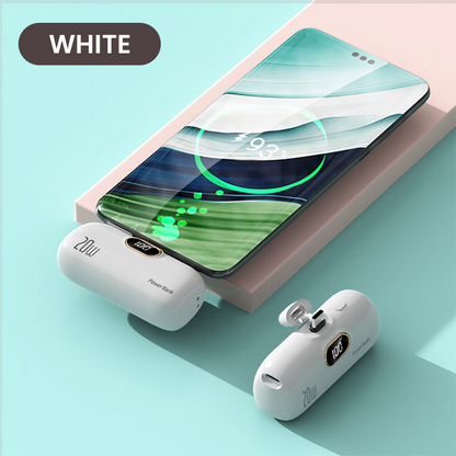 LIMETOW® Capsule Super Fast Power Bank – Compact, Colorful, & Incredibly Fast!