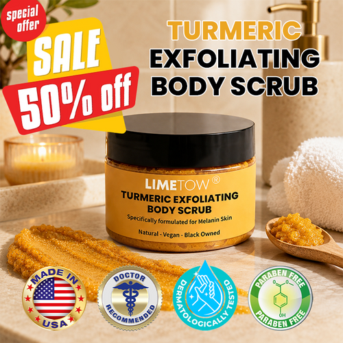 LIMETOW® Turmeric Exfoliating Body Scrub