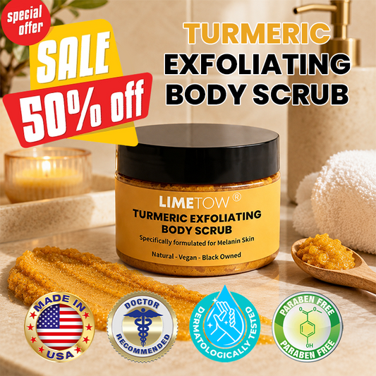 LIMETOW® Turmeric Exfoliating Body Scrub
