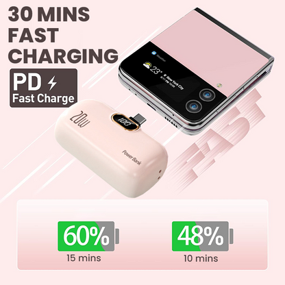 LIMETOW® Capsule Super Fast Power Bank – Compact, Colorful, & Incredibly Fast!