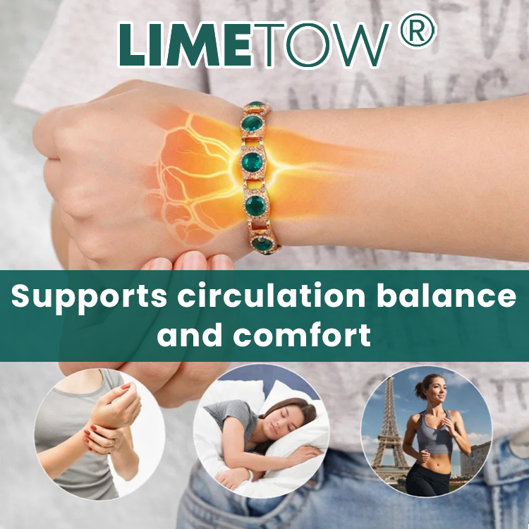 LIMETOW® Pure Copper & Zircon Magnetic Bracelet