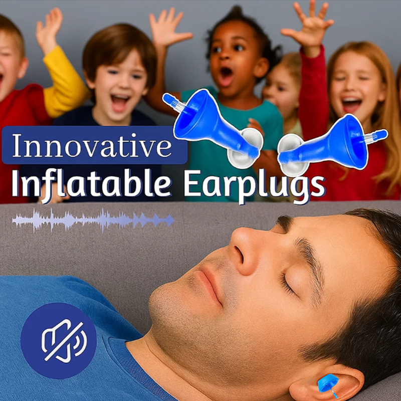 Inflatable Earplugs LIMETOW® Innovative Inflatable Earplugs 1 pair – TrendHiveHere