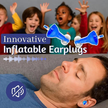 💥2025 NEW DESIGN-👂The World's First Fluid Inflatable Earplug🎉 1 pair