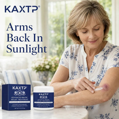 Those Purple Marks On Your Arms Aren't Your Fault, And KAXTP® Is Finally Something Gentle for Them