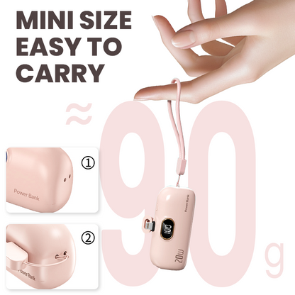 LIMETOW® Capsule Super Fast Power Bank – Compact, Colorful, & Incredibly Fast!