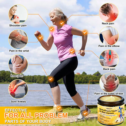 🎁Flash Sale - Botulinum Toxin & Bee Venom Pain-Relief Bone Healing Cream🐝💎