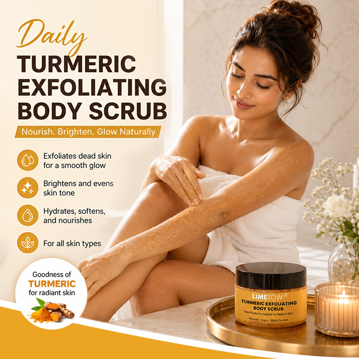 LIMETOW® Turmeric Exfoliating Body Scrub