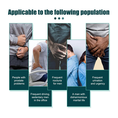 Prostate care acupressure clip, protecting prostate health.