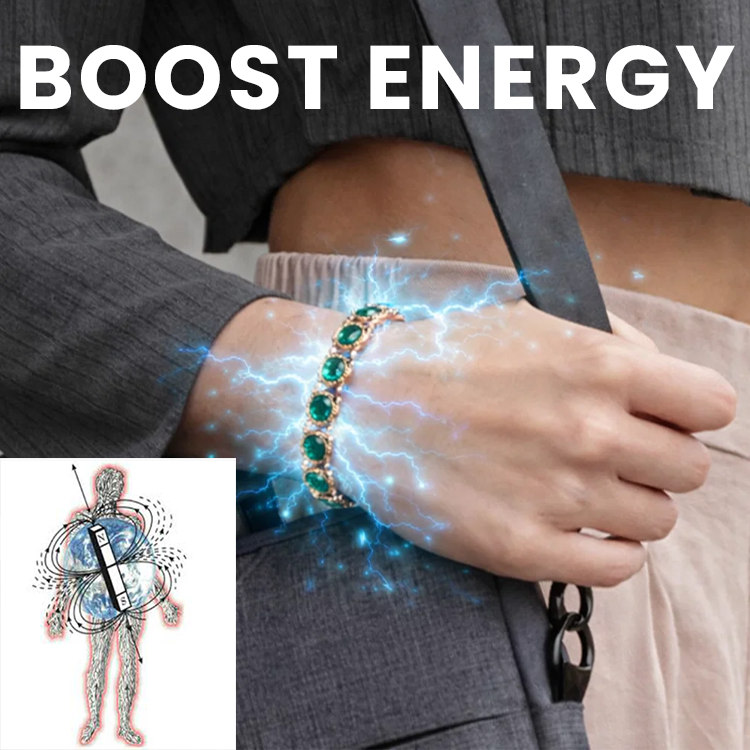 LIMETOW® Pure Copper & Zircon Magnetic Bracelet