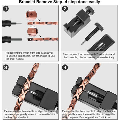 🔥Cross Double Row Magnetic Bracelet🔥-Magnetic Power — Boost Circulation, Banish Fatigue