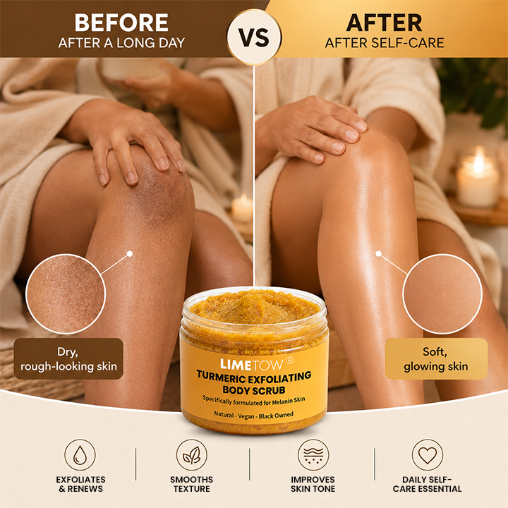 LIMETOW® Turmeric Exfoliating Body Scrub