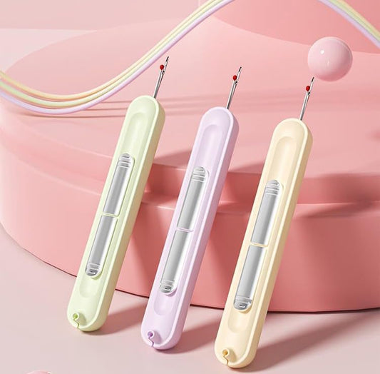 LIMETOW® 2-in-1 Needle Threader Seam Ripper Tool