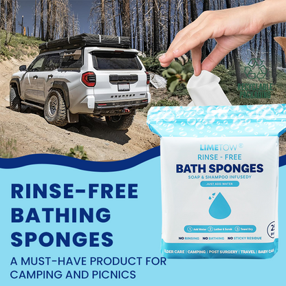 LIMETOW® Rinse-Free Bathing Sponge