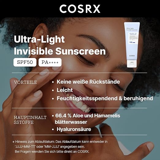 Ultra Light Invisible Sunscreen 50ml (3EA)
