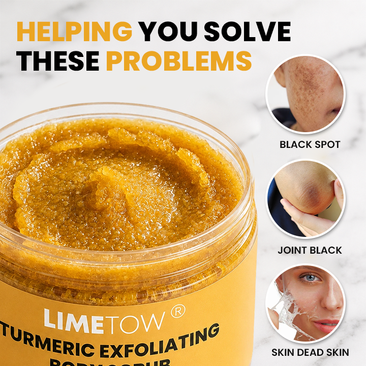 LIMETOW® Turmeric Exfoliating Body Scrub