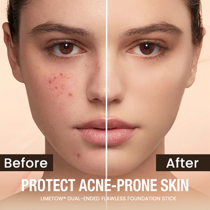 LIMETOW® Dual-Ended Flawless Foundation Stick