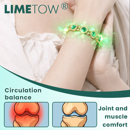 LIMETOW® Pure Copper & Zircon Magnetic Bracelet