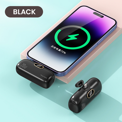LIMETOW® Capsule Super Fast Power Bank – Compact, Colorful, & Incredibly Fast!