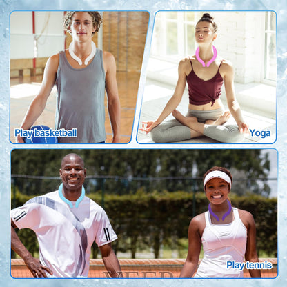 LIMETOW®Reusable Cooling Neck Ring Long- Lasting Sweat-Free Relief
