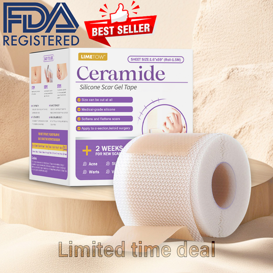 LIMETOW® Ceramide Silicone Scar Gel Tape