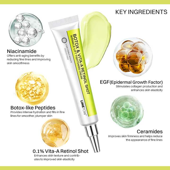 LIMETOW® Botox & Vita-A Retinol Shot Wrinkle-Lift Tightening Cream