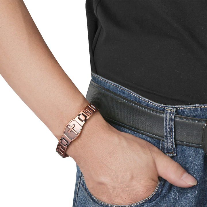 50% OFF - Limited Time Offer❤️LIMETOW® Magnetic Cross Bracelet