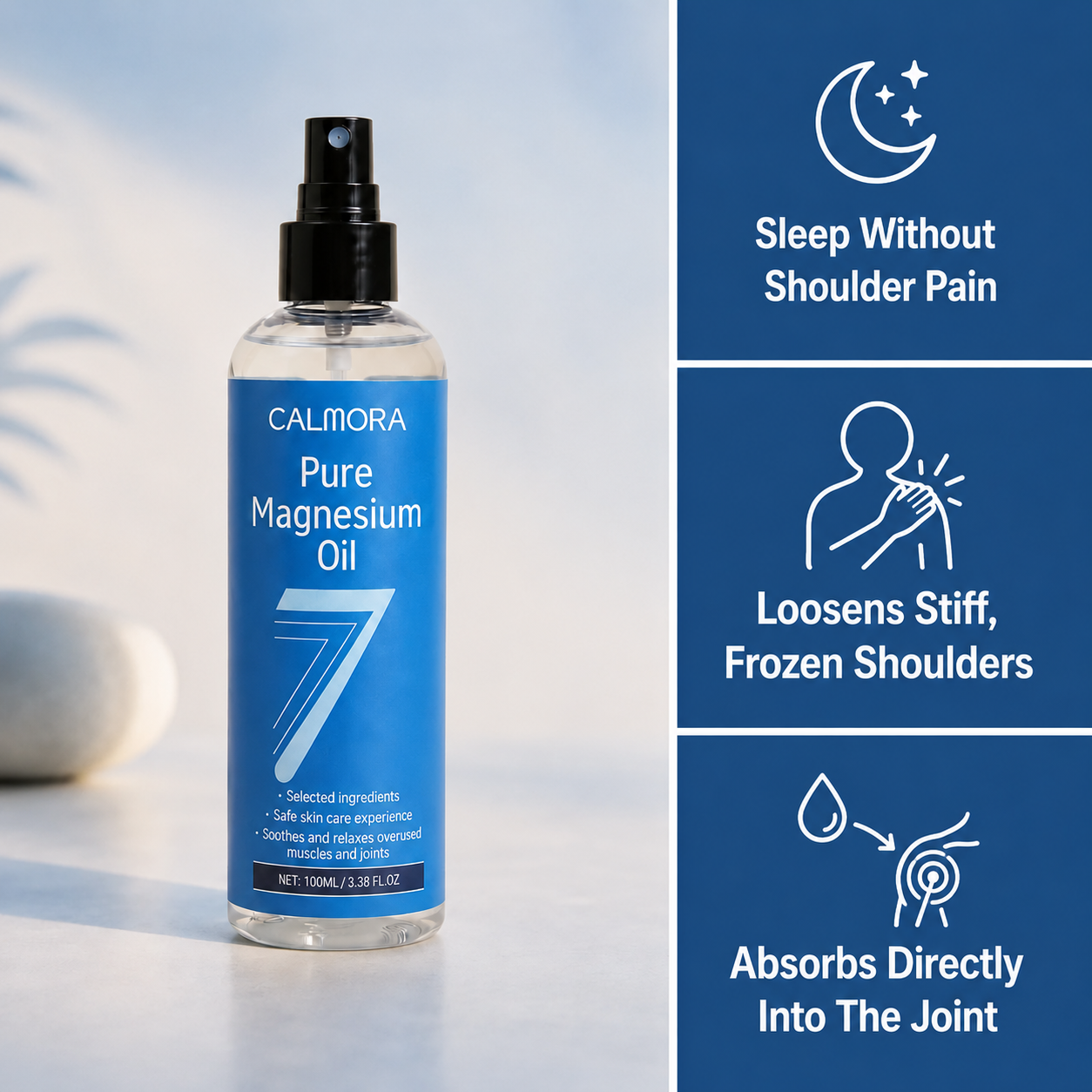 Pure Magnesium Spray – Targeted Relief for Stiff, Painful Shoulders