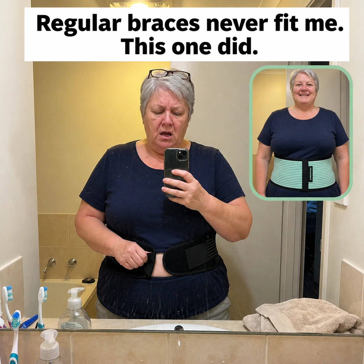 ⚡Limited-Time Offer-Dual-Compression Back & Hips Stability Brace