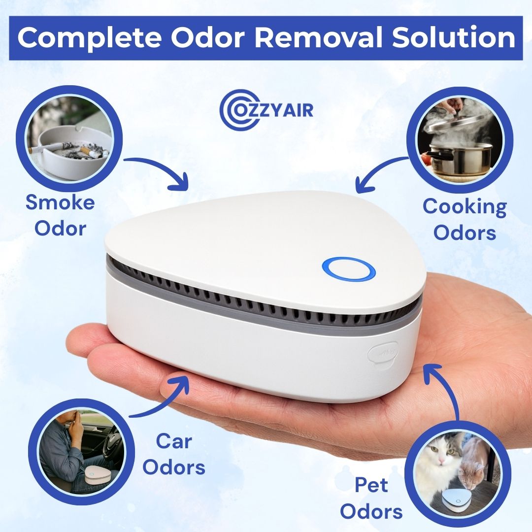 Eliminate Smoke, Pet & Kitchen Odors in 1-Click