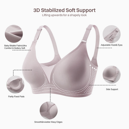 LIMETOW®🎁🎉Women Wireless V-Neck Mesh Bralette