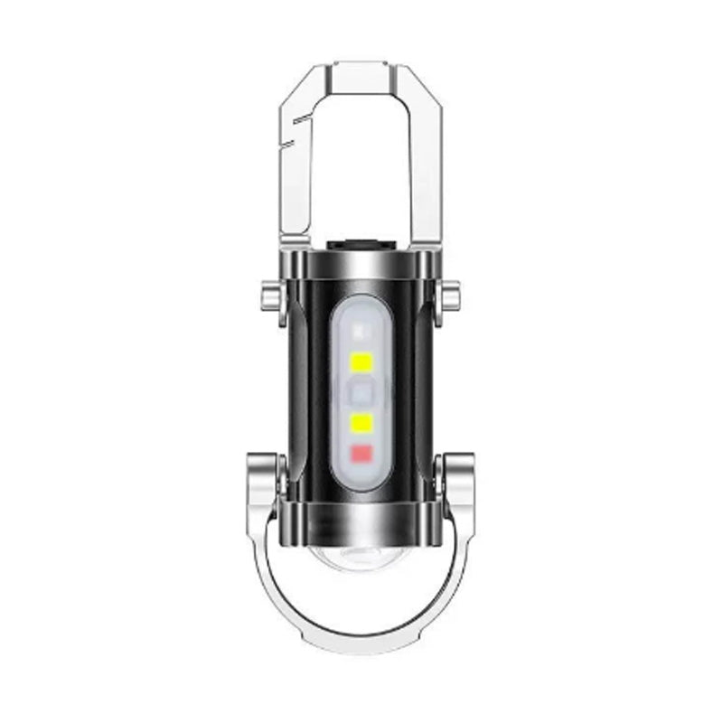 Billhol Portable Rechargeable Bright Keychain Flashlight