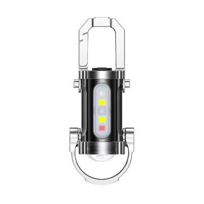 Billhol Portable Rechargeable Bright Keychain Flashlight