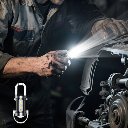 Billhol Portable Rechargeable Bright Keychain Flashlight