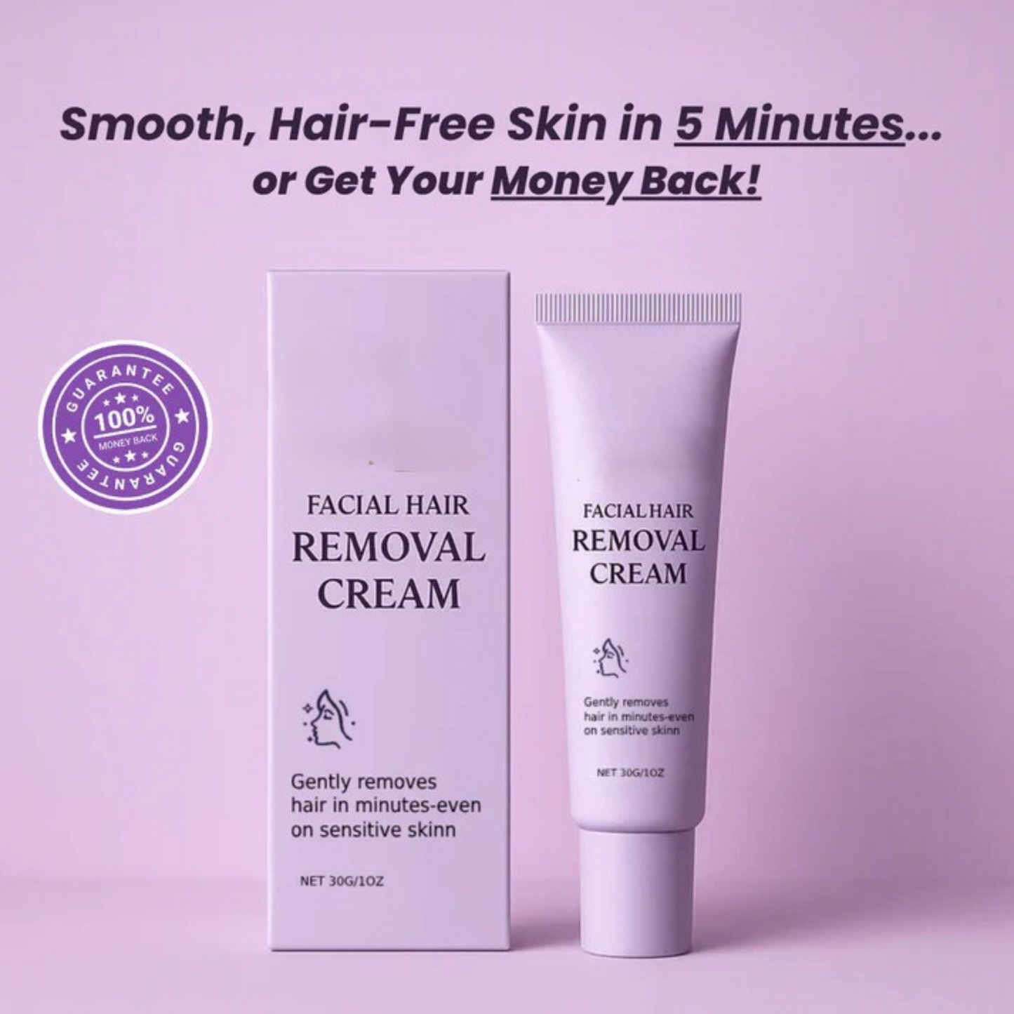 Facial Hair Removal Cream