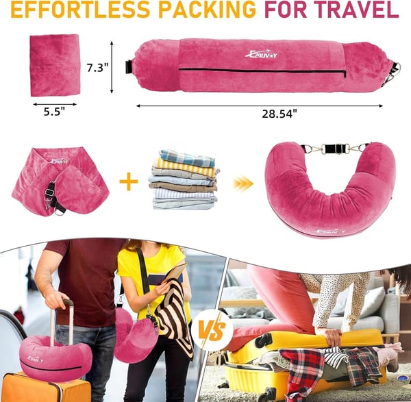 Stuffable Travel Neck Pillow