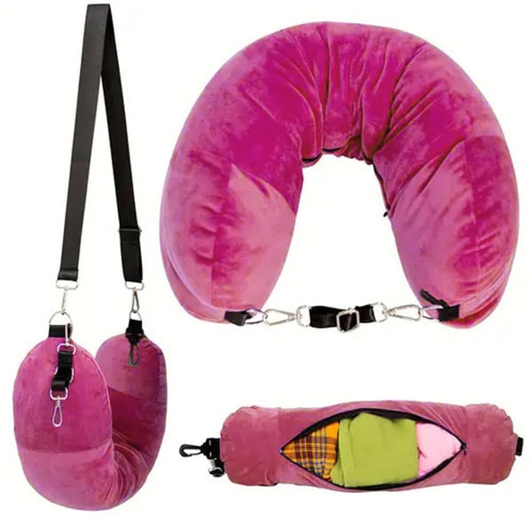 Stuffable Travel Neck Pillow
