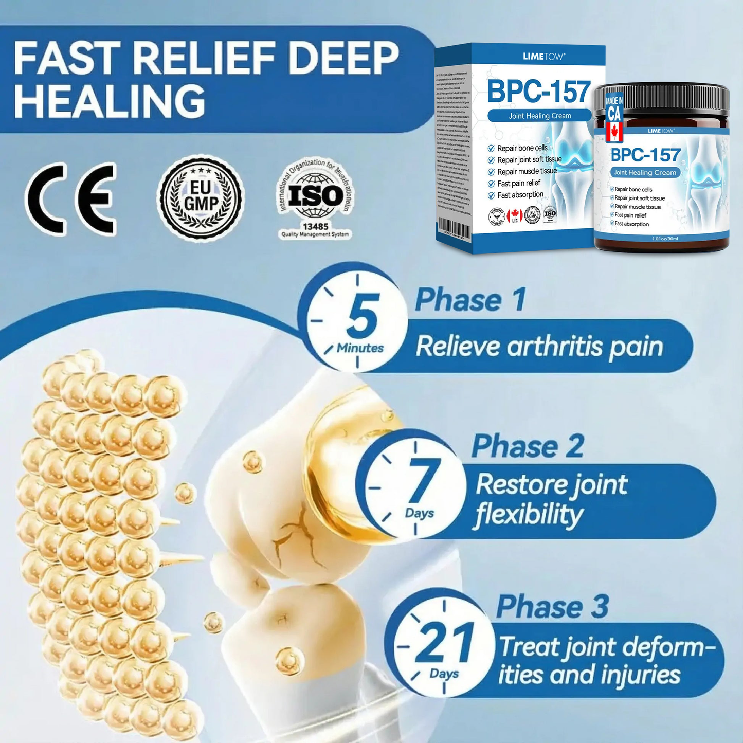 | 𝐋𝐚𝐬𝐭 𝐃𝐚𝐲 𝐏𝐫𝐨𝐦𝐨𝐭𝐢𝐨𝐧 𝟖𝟎% 𝐎𝐅𝐅 |LIMETOW® ʙ.ᴘ.ᴄ-157 Joint Healing Cream🦴Treats Arthritis, Neuropathy, Rheumatism, Sports Injuries & More🌸🌸