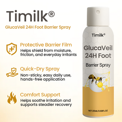 GlucaVeil 24H Foot Barrier Spray