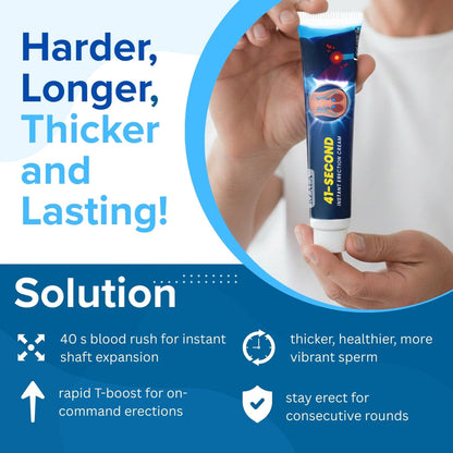 41-Second Instant Erection Cream