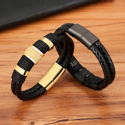 💥New on sale 2026- Leather Magnetic Therapy Bracelet