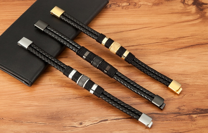 💥New on sale 2026- Leather Magnetic Therapy Bracelet