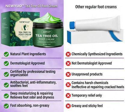 LIMETOW® Tea Tree Oil Foot Cream