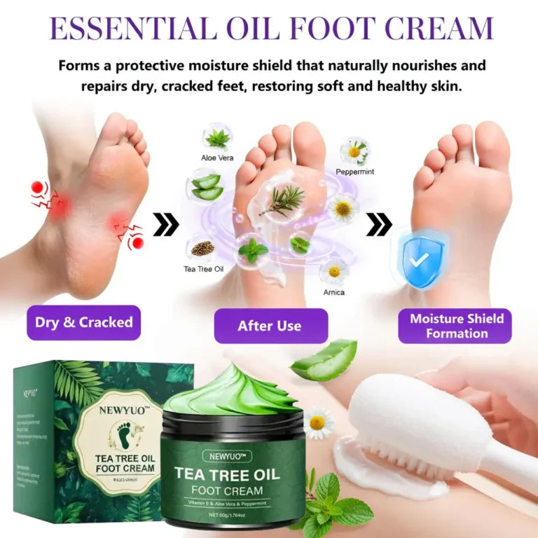 LIMETOW® Tea Tree Oil Foot Cream
