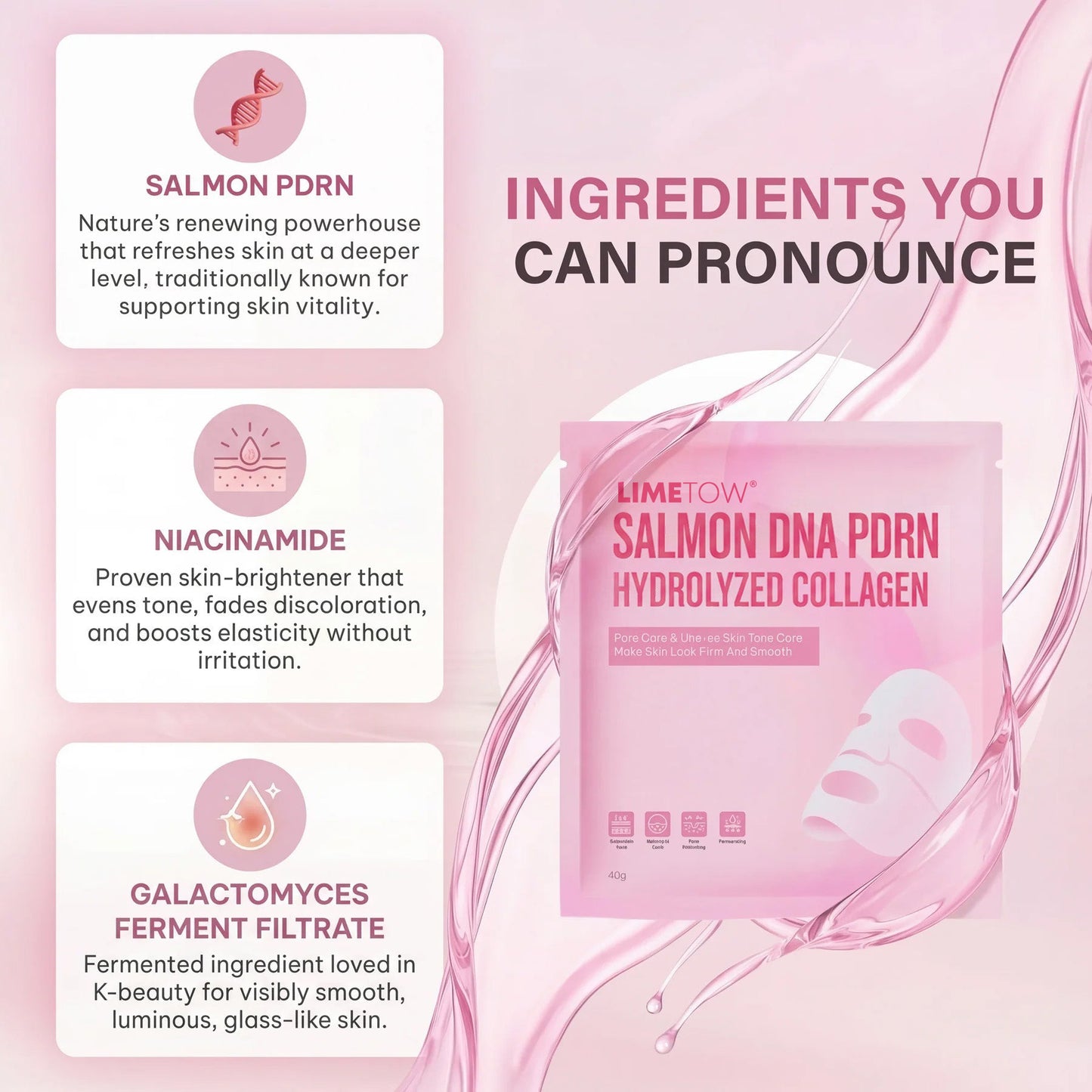 Salmon PDRN Collagen Mask
