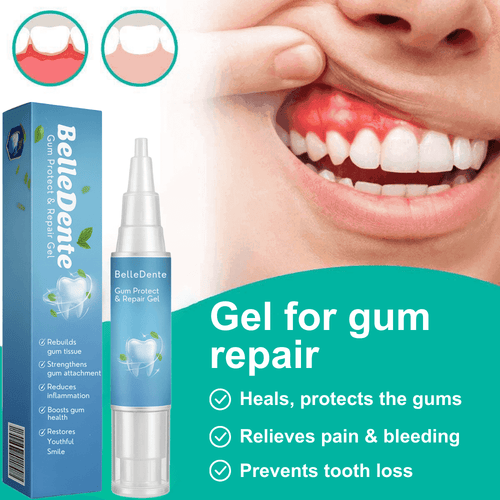 Gum Protect& Repair Gel  | revitalizes gums and whitens teeth within the first week
