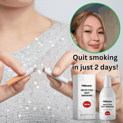 Anti-Nicotine Spray: Smoke-free in just 2 days!