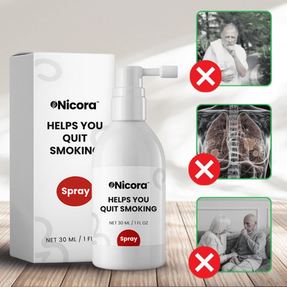Anti-Nicotine Spray: Smoke-free in just 2 days!